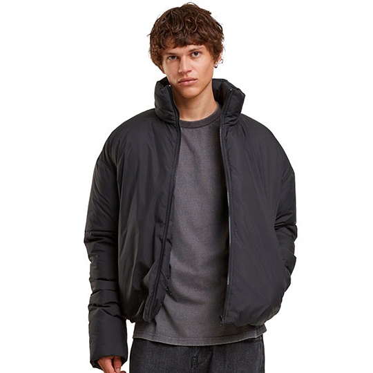 Kurtka Puchowa Oversize BY309 - Black