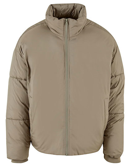 Kurtka Puchowa Oversize BY309 - Pale Olive