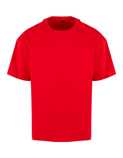 Koszulka Oversize Bawełniana NM003 - City Red