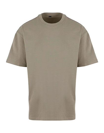 Koszulka Oversize Bawelniana NM003 - Pale Olive