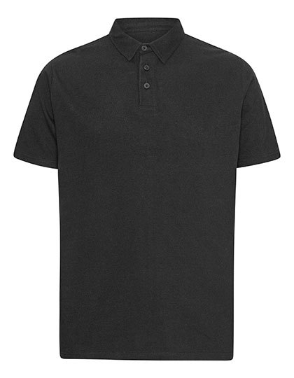 Koszulka Polo Meska Dopasowana Pika NET20090 - Black