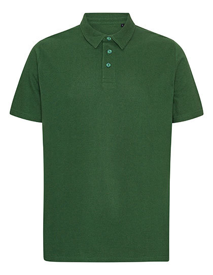 Koszulka Polo Meska Dopasowana Pika NET20090 - Bottle Green