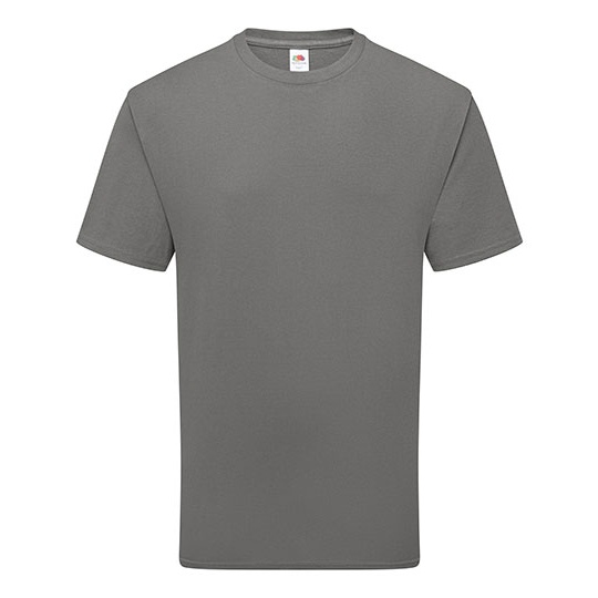 Koszulka Klasyczna Bawelniana F362 - Light Graphite (Solid)