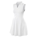 Damska sukienka sportowa slim RT799F - White
