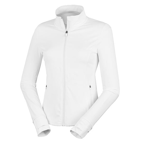 Damska kurtka fitness RT798F - White