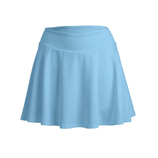 Spódnica Damska Sportowa z Szortami Oddychająca RT797F - Dusky Blue