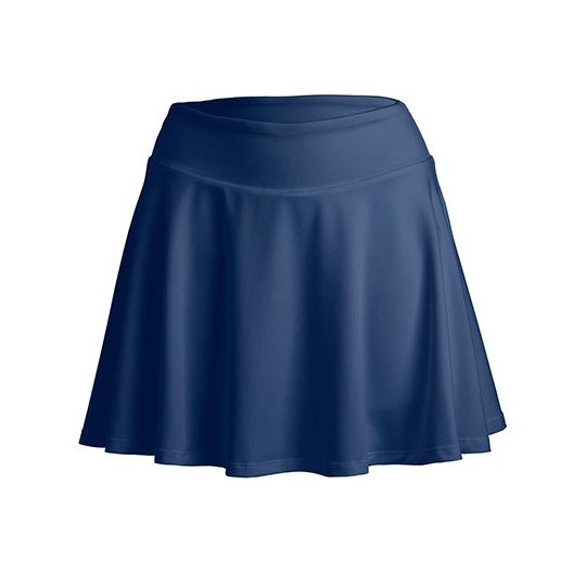 Spódnica Damska Sportowa z Szortami Oddychająca RT797F - Navy
