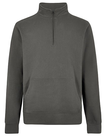 Bluza Meska Klasyczna Pique K339 - Dark Grey