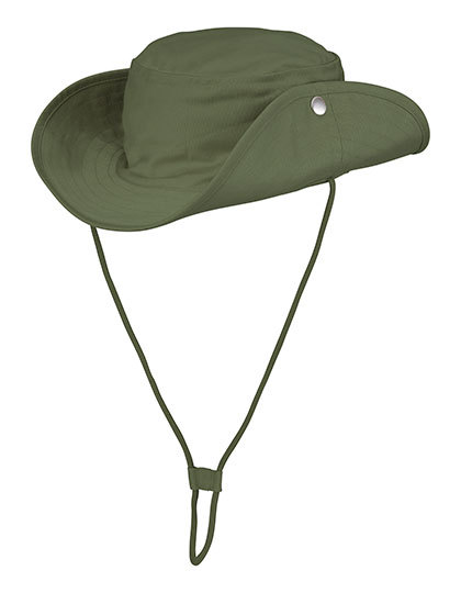 Kapelusz Safari Bawelniany Organiczny NE93062 - Military