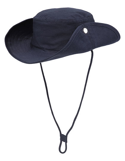 Kapelusz Safari Bawelniany Organiczny NE93062 - Navy