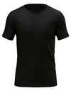 Koszulka Meska Sportowa Bezszwowa S8860 - Black Opal