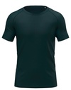 Koszulka Meska Sportowa Bezszwowa S8860 - Blue Midnight