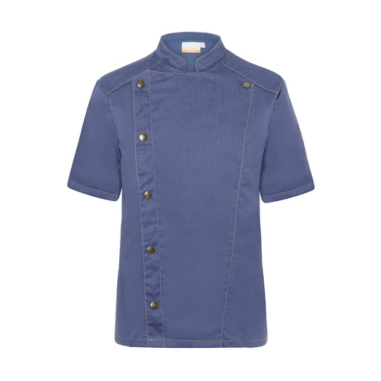 Kurtka Kucharska Slim Denim KY150 - Vintage Blue (ca. Pantone 2108C)