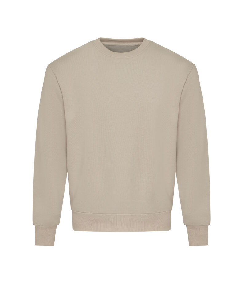 Bluza Oversize Gruba Bawełniana JH123 - Natural Stone