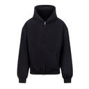 Bluza Oversize Bawełniana Gruby Material JH125 - Deep Black