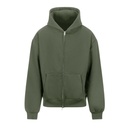 Bluza Oversize Bawełniana Gruby Material JH125 - Earthy Green