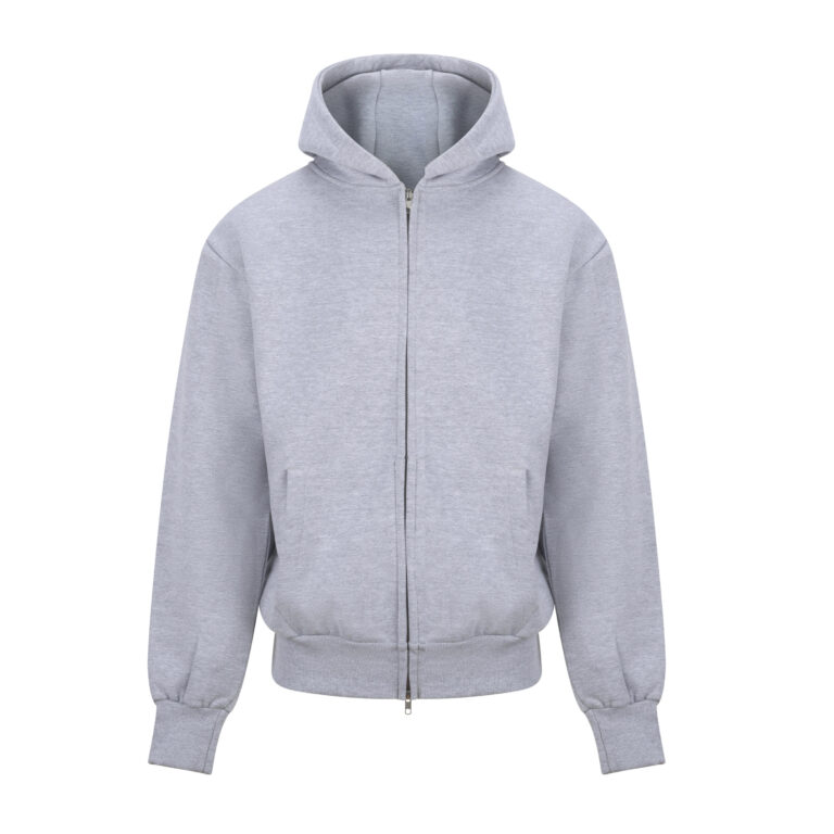 Bluza Oversize Bawełniana Gruby Material JH125 - Heather Grey