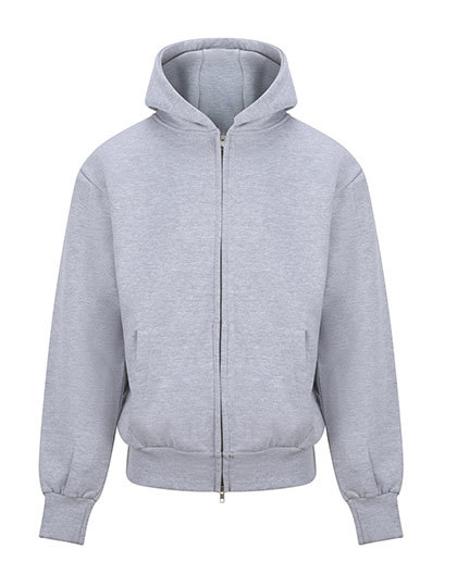 Bluza Oversize Bawelniana Gruby Material JH125 - Heather Grey