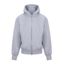 Bluza Oversize Bawełniana Gruby Material JH125 - Heather Grey