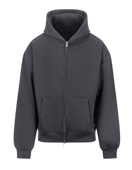 Bluza Oversize Bawelniana Gruby Material JH125 - Solid Charcoal