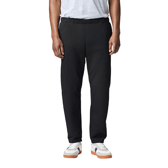 Spodnie Dresowe Klasyczne Bawelniane GSF100 - Black