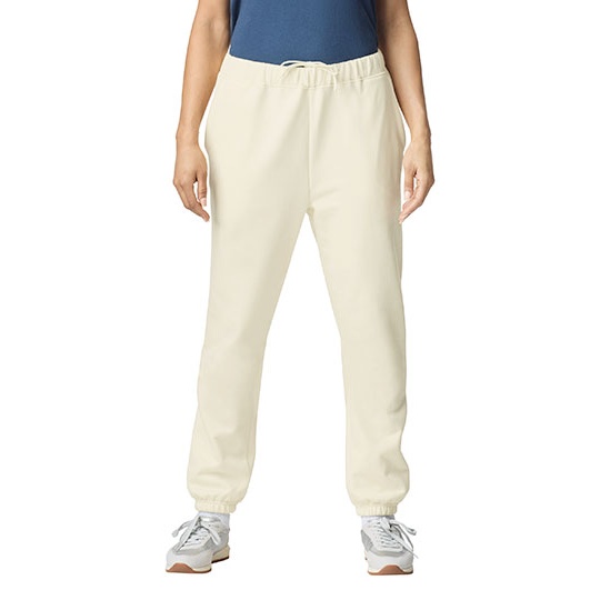 Spodnie Dresowe Klasyczne Bawelniane GSF100 - Off White