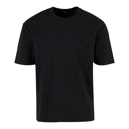 Koszulka Meska Oversize Bawelna Sorona BY364 - Black
