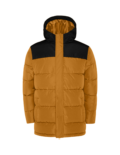 Kurtka Ocieplana Wiatroszczelna Wodoszczelna RY5075 - Curry Yellow 172 & Black 02