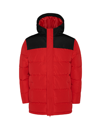 Kurtka Ocieplana Wiatroszczelna Wodoszczelna RY5075 - Red 60 & Black 02