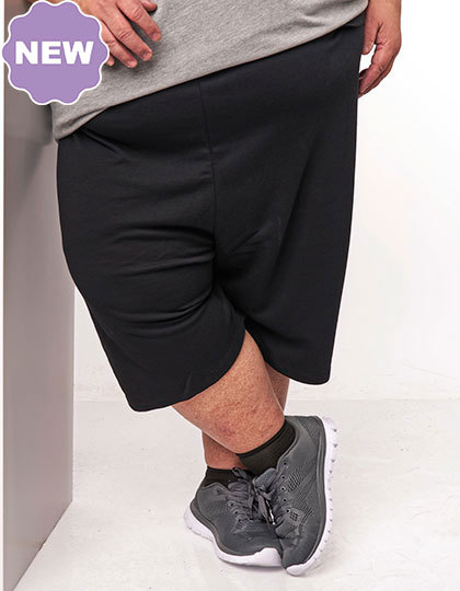 Spodnie Dresowe Unisex 7 8 French Terry z Kieszeniami MYS1111 - Black