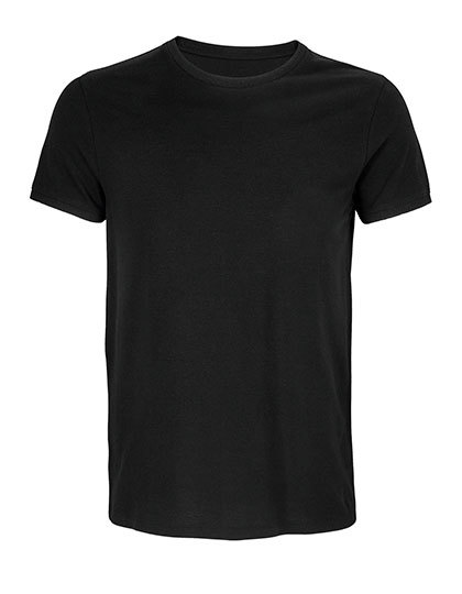 T-shirt Klasyczny Bawełna Organiczna Pika NB3775 - Deep Black