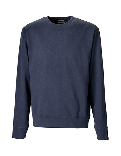 Bluza Unisex Recyklingowana Bawełna Poliester UT23006 - Blue