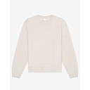 Bluza Unisex Czesana Bawełna Poliester Okrągły Dekolt CV4711 - Dust