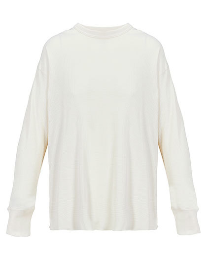 Uniseksowa koszulka termiczna z długim rękawem L04453 - Natural