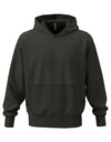 Bluza Oversize Bawelniana z Recyklingu NX9307 - Graphite Black