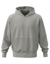 Bluza Oversize Bawelniana z Recyklingu NX9307 - Heather Grey