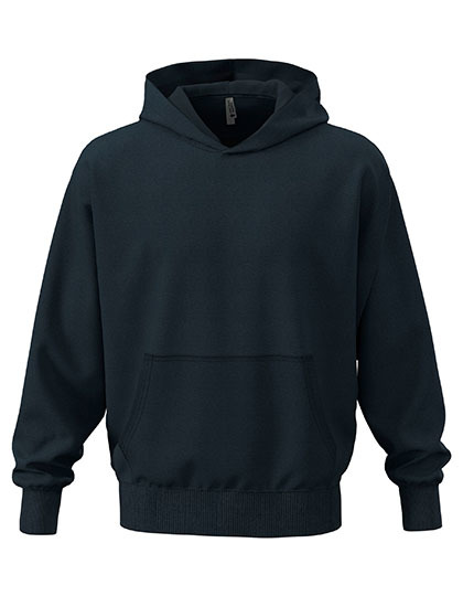 Bluza Oversize Bawelniana z Recyklingu NX9307 - Midnight Navy
