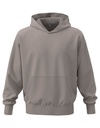 Bluza Oversize Bawelniana z Recyklingu NX9307 - Shitake