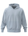 Bluza Oversize Bawelniana z Recyklingu NX9307 - Stonewash Denim