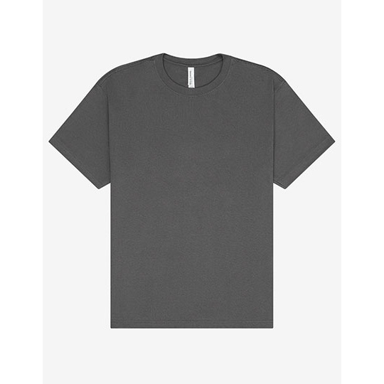 T-shirt Unisex Czesana Bawelna Gruby CV4610 - Asphalt (Solid)