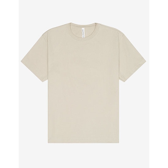 T-shirt Unisex Czesana Bawelna Gruby CV4610 - Dust