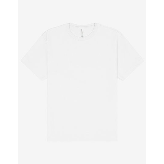 T-shirt Unisex Czesana Bawelna Gruby CV4610 - White