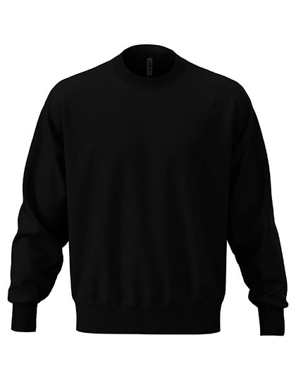 Bluza Oversize Bawelniana Poliestrowa NX9007 - Black