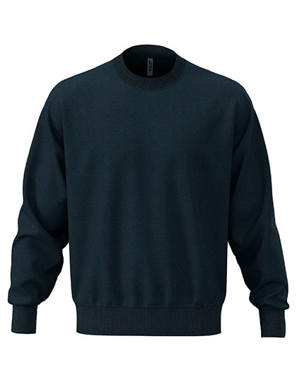 Bluza Oversize Bawelniana Poliestrowa NX9007 - Midnight Navy