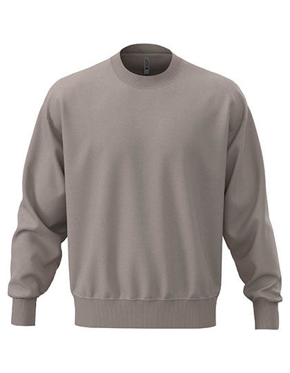 Bluza Oversize Bawelniana Poliestrowa NX9007 - Shitake