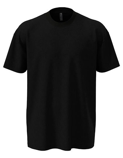 Koszulka Unisex Oversize Bawelniana NX7200 - Black