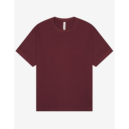 Unisex gruby T-shirt CV3010 - Maroon