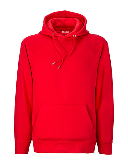 Bluza Unisex Bawelna Poliester Recykling UT23007 - Red