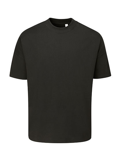 Koszulka Oversize Bawelna Organiczna P201 - Black