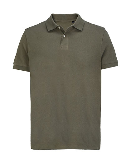Koszulka Polo Unisex Dopasowana Bawelna Pika L04439 - Army